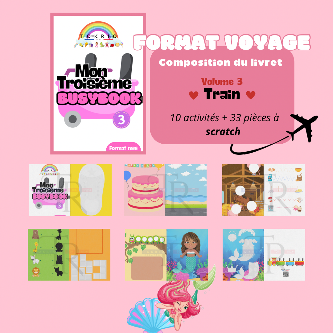 Sirène ~ Mon Troisième Busybook - Train