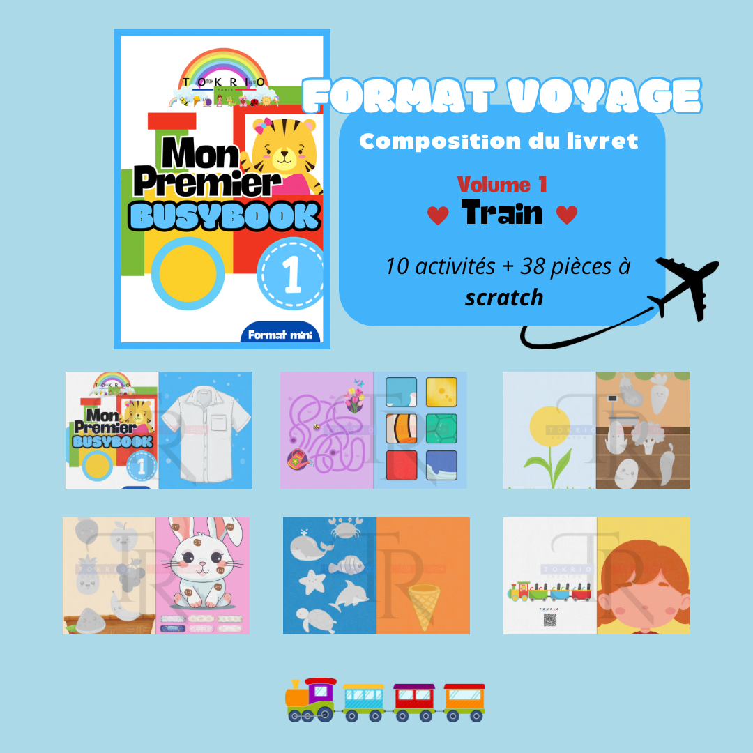 Mon Premier Busybook - Train