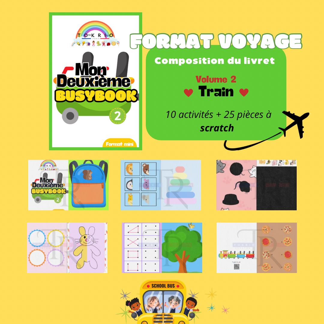 Mon Deuxième Busybook - Train