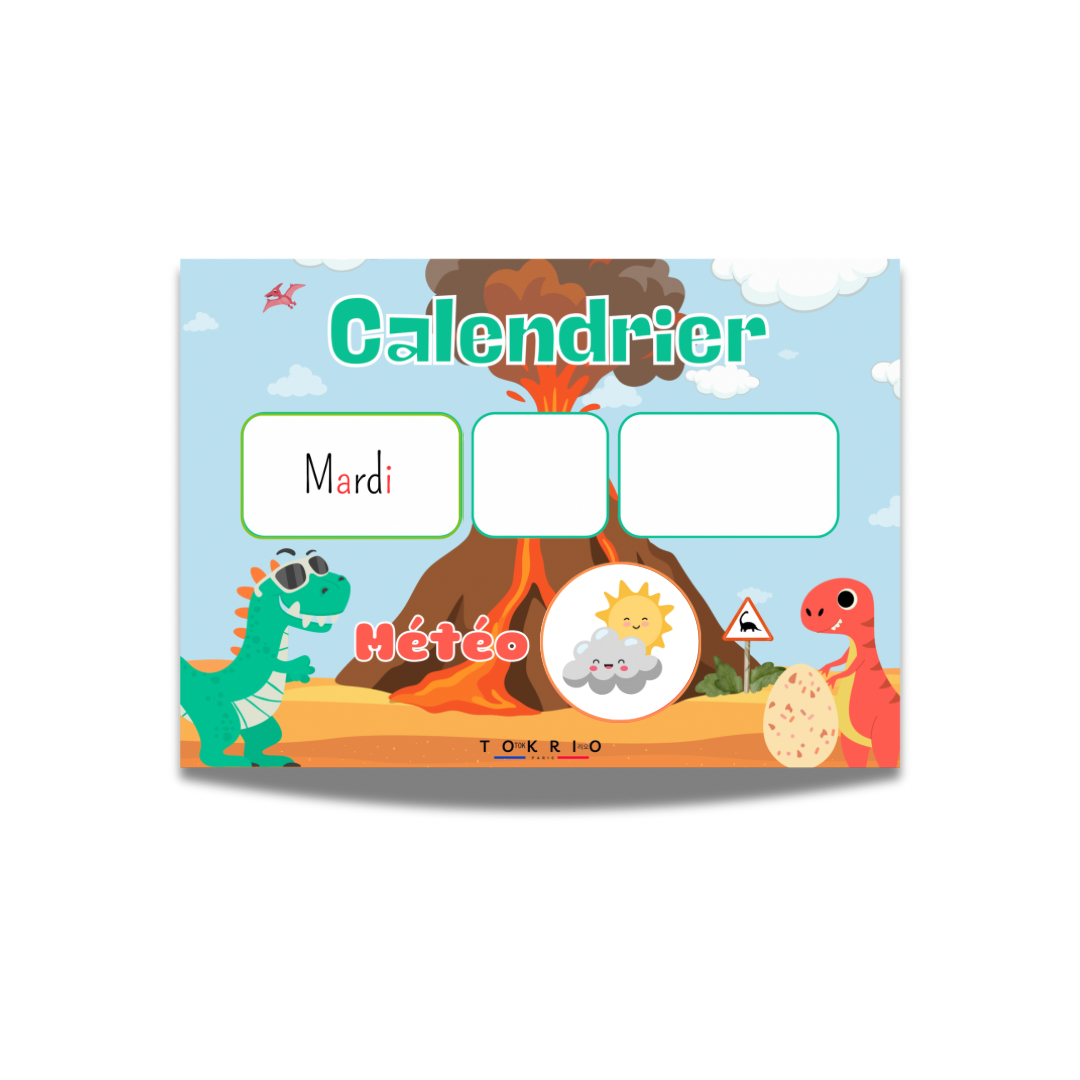 Dinosaure - Calendrier