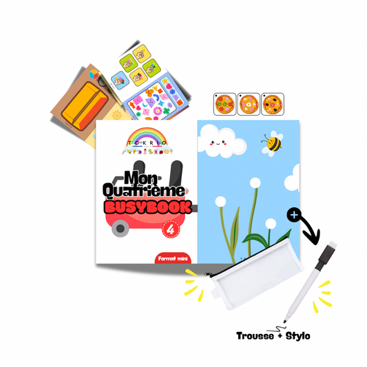 Mon Quatrième Busybook - Train